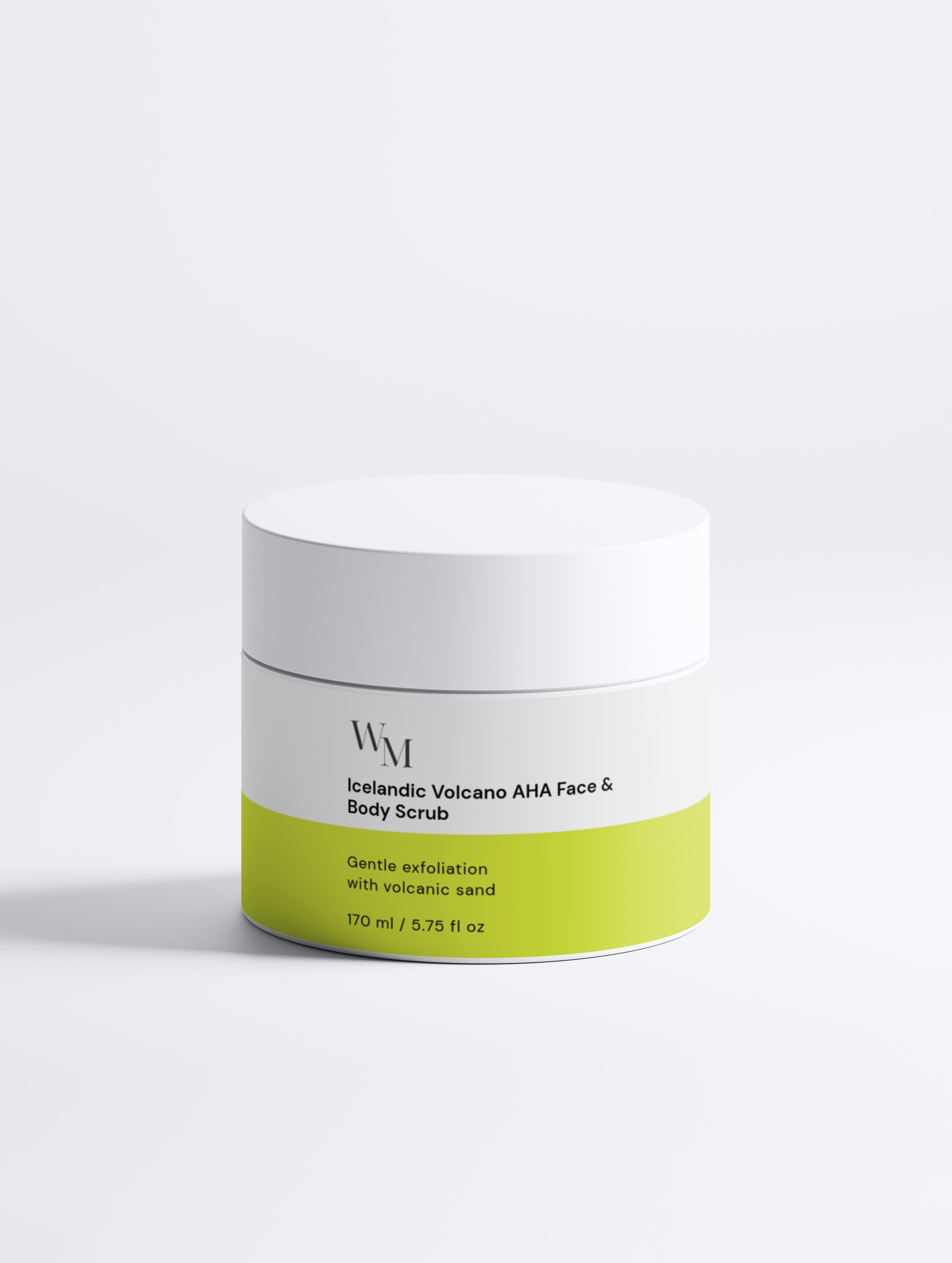 Icelandic Volcano AHA Face & Body Scrub