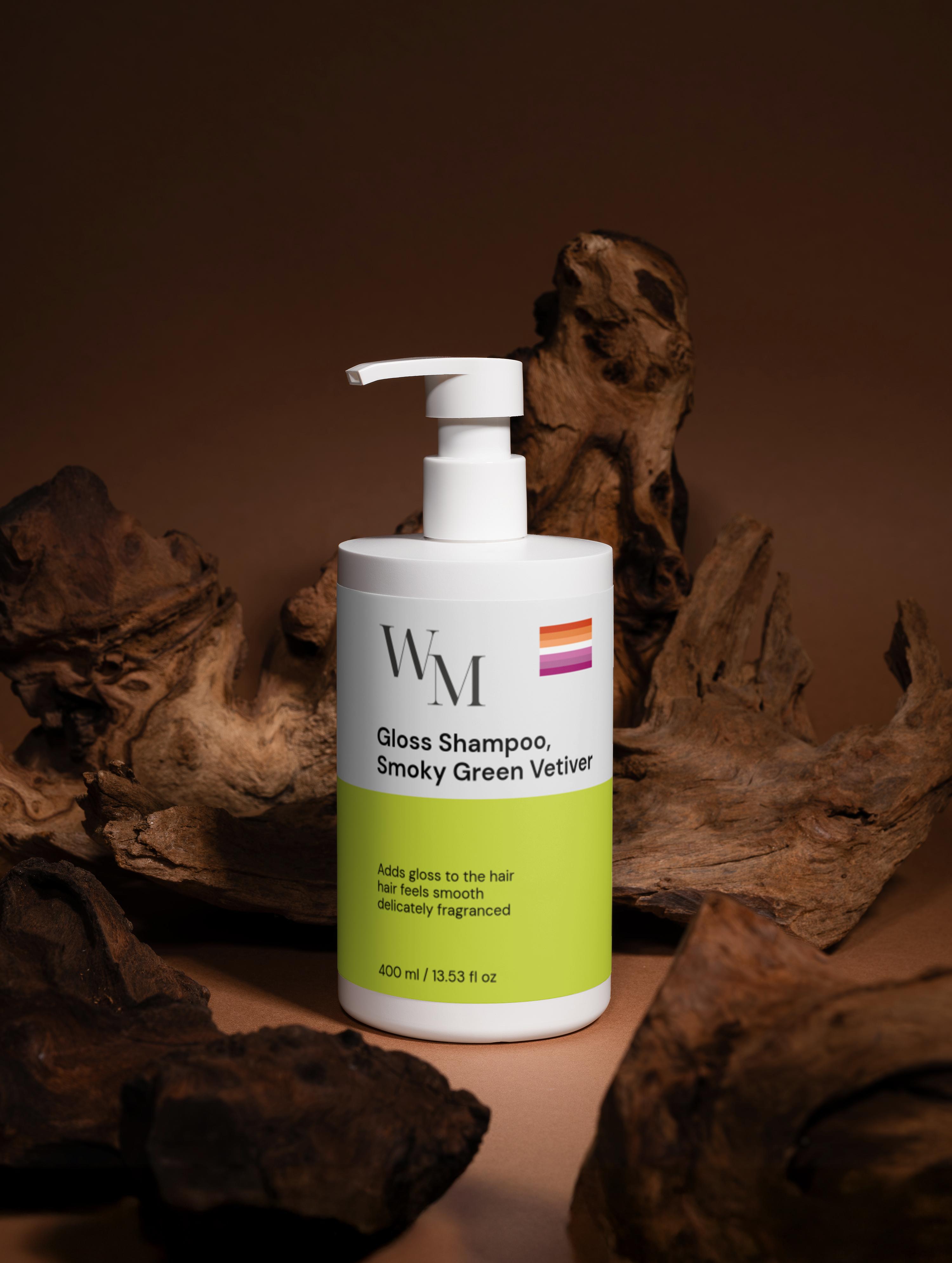 Gloss Shampoo, Smoky Green Vetiver