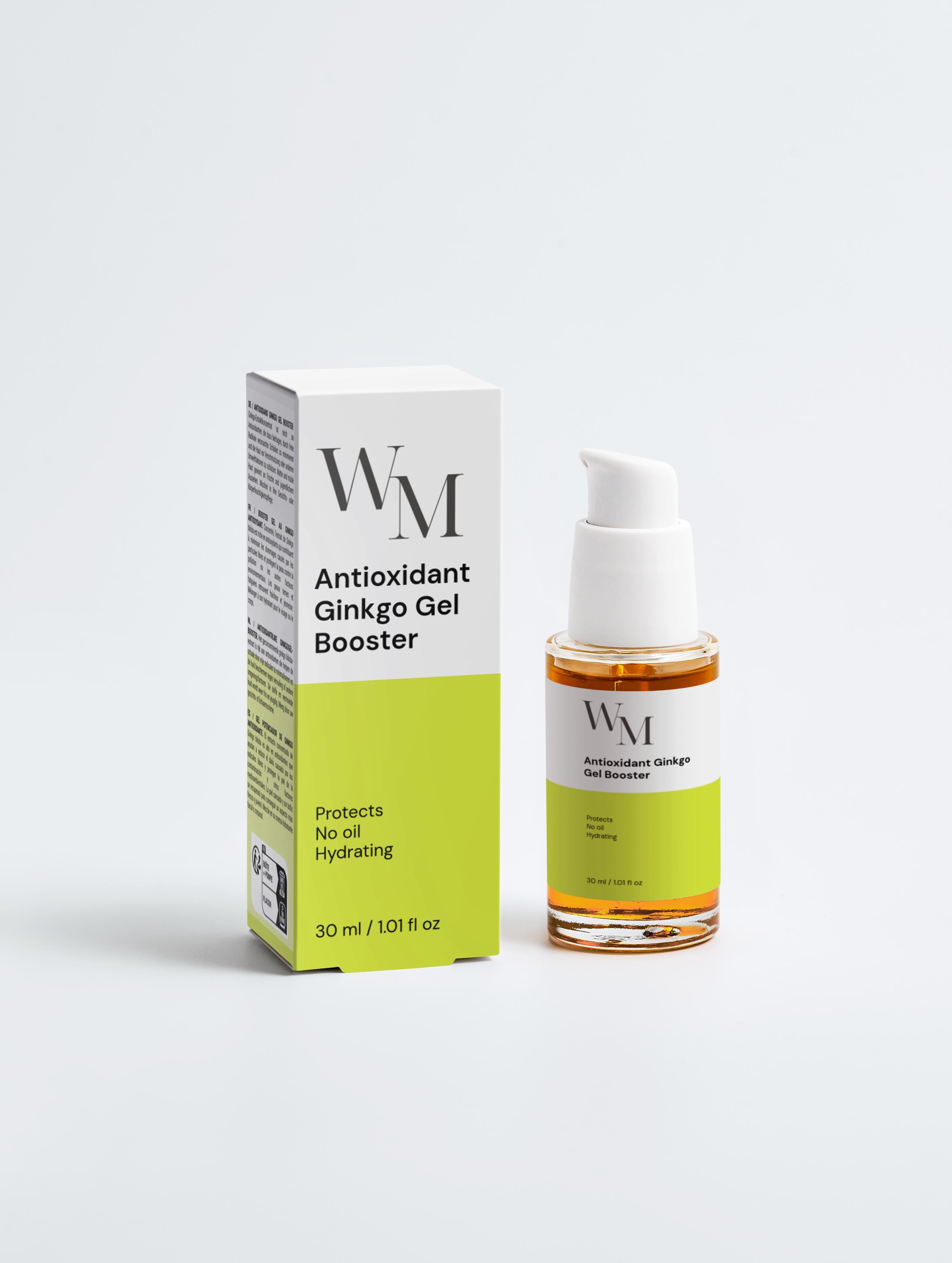 Antioxidant Ginkgo Gel Booster